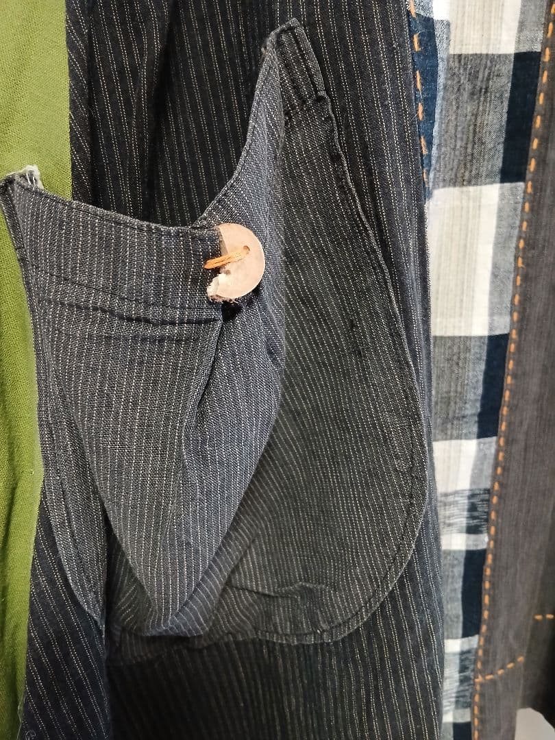 古布のワンピース