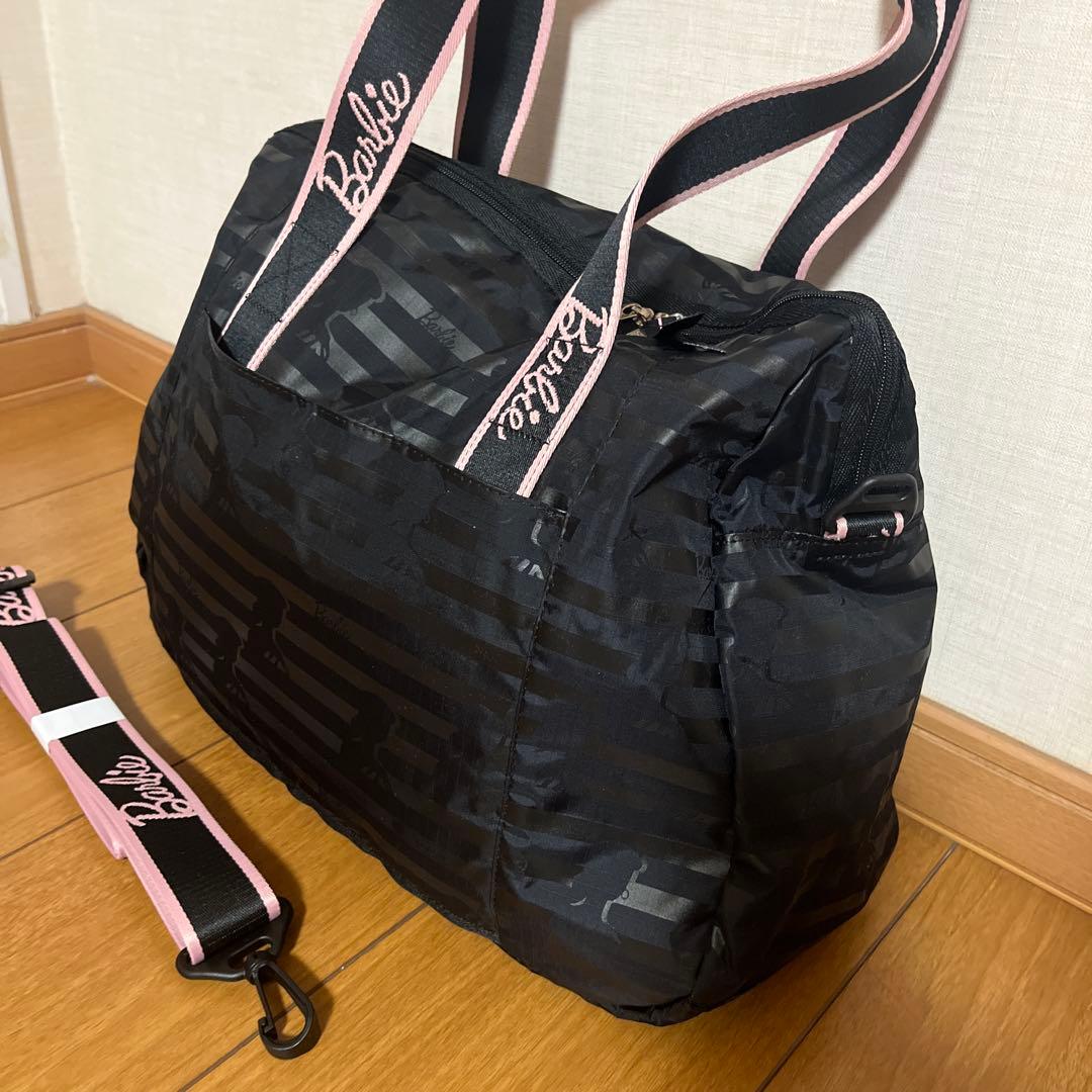 未使用 レスポートサック×バービー アメリア ナイロン 2way ボストンバッグ