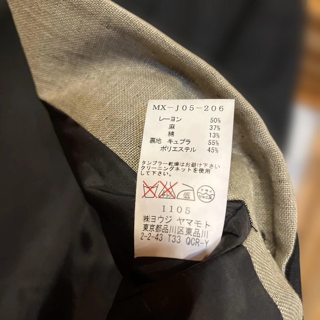 yohji yamamoto y's 切り替え テーラードジャケット 1 背ロゴ