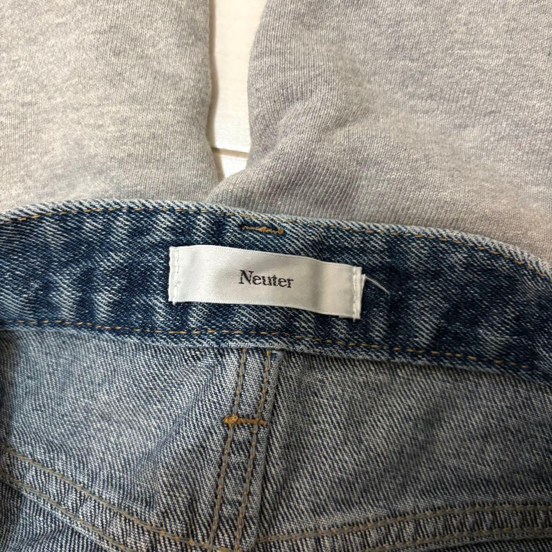 パンツ n.k atelier half and half pt