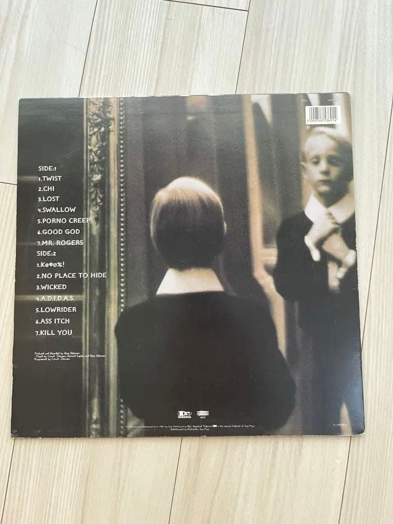 Korn コーン Life is peachy レコード 廃盤 レア オリジナル