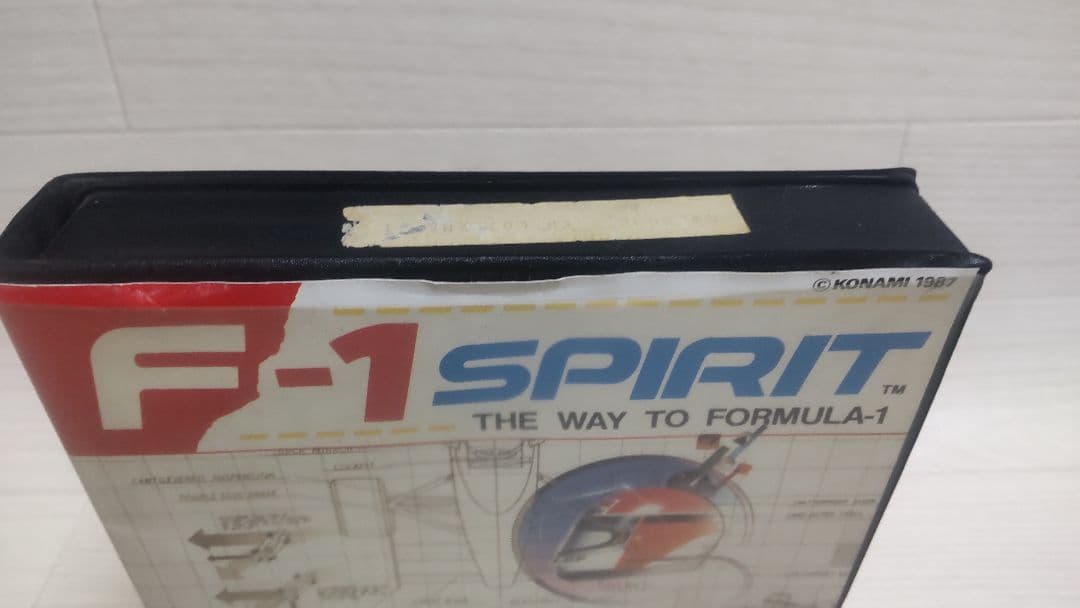 F-1 SPIRIT F-1スピリット　KONAMI MSX