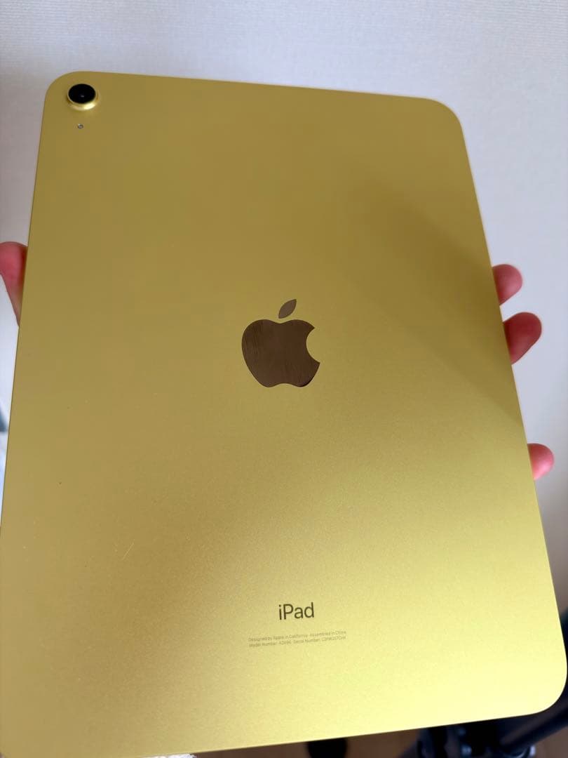 iPad 第10世代 Wi-Fi 64GB イエロー