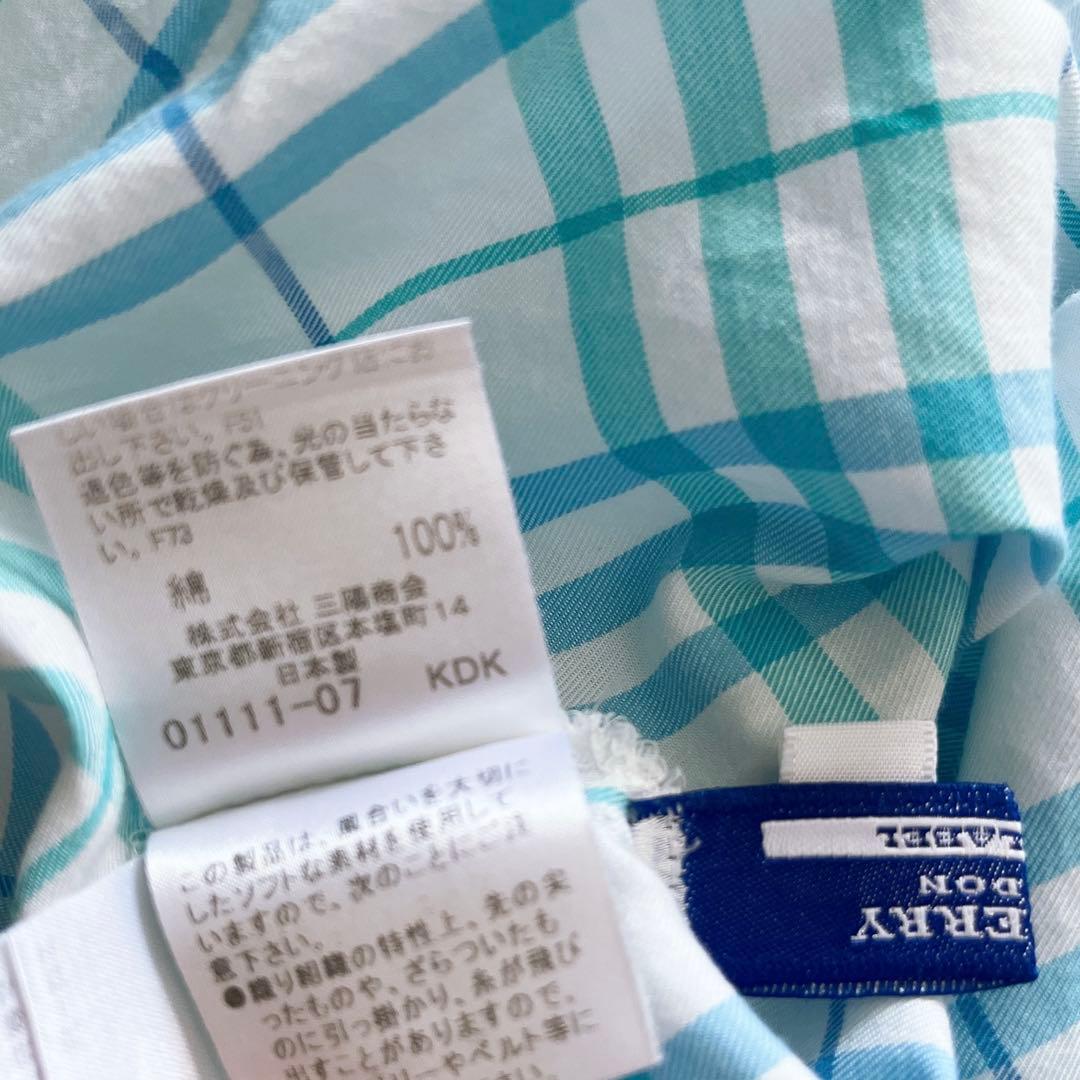 burberry バーバリーブルーレーベル　ノースリーブ　ブラウス　38