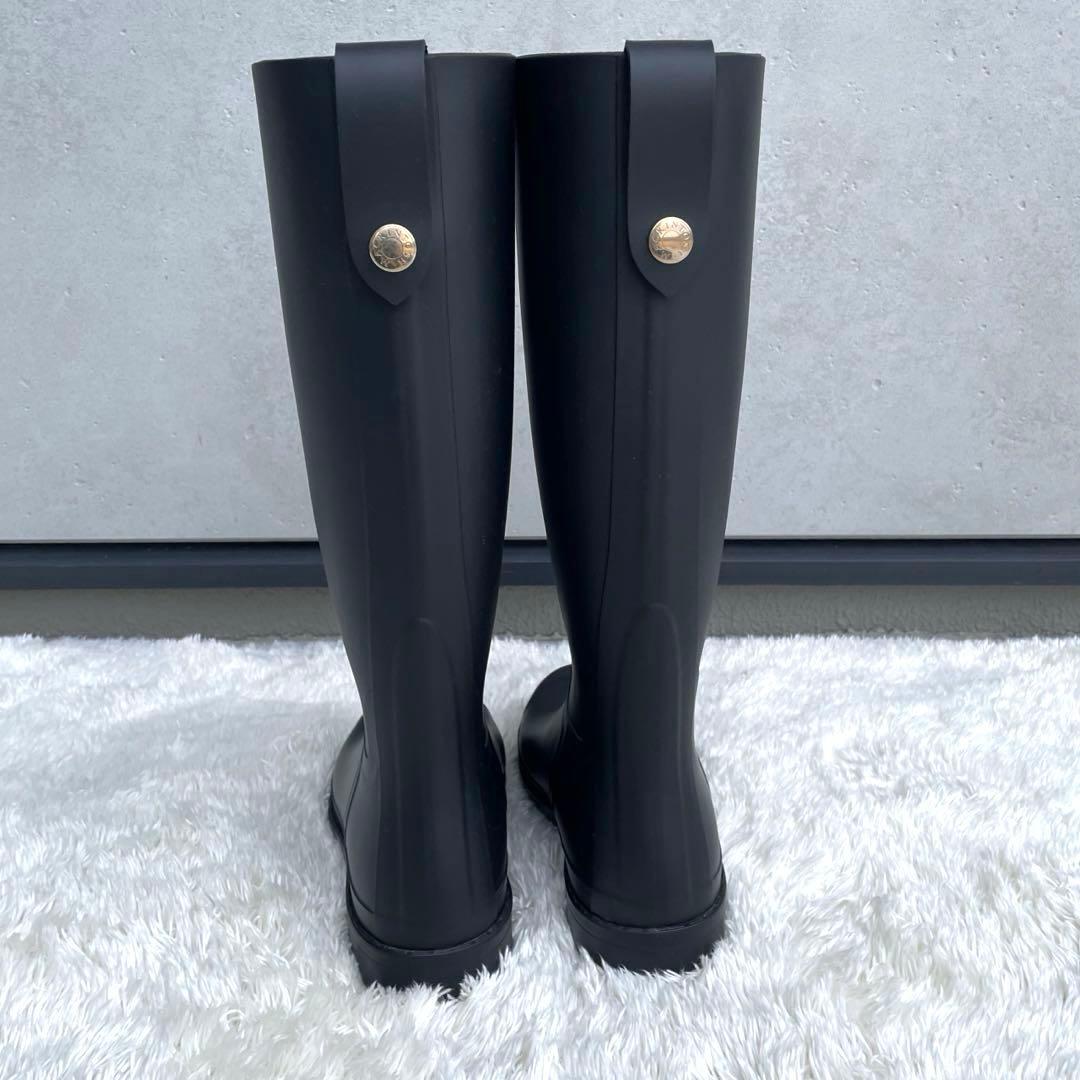 美品✨MACKINTOSH レインブーツ ブラック 長靴 ロングブーツ