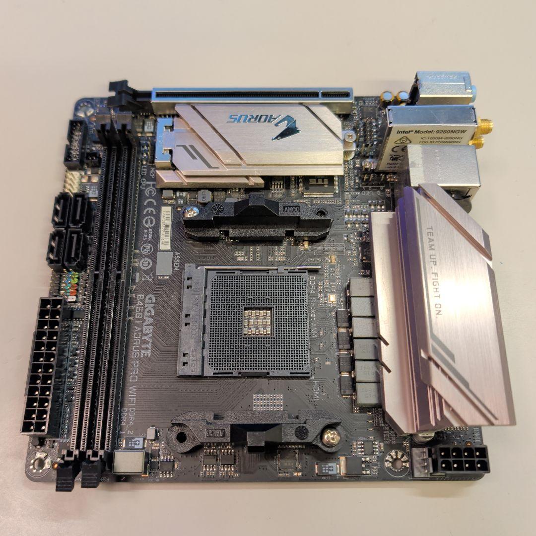 マザーボード GIGABYTE B450 I AORUS PRO WIFI Mini-ITX