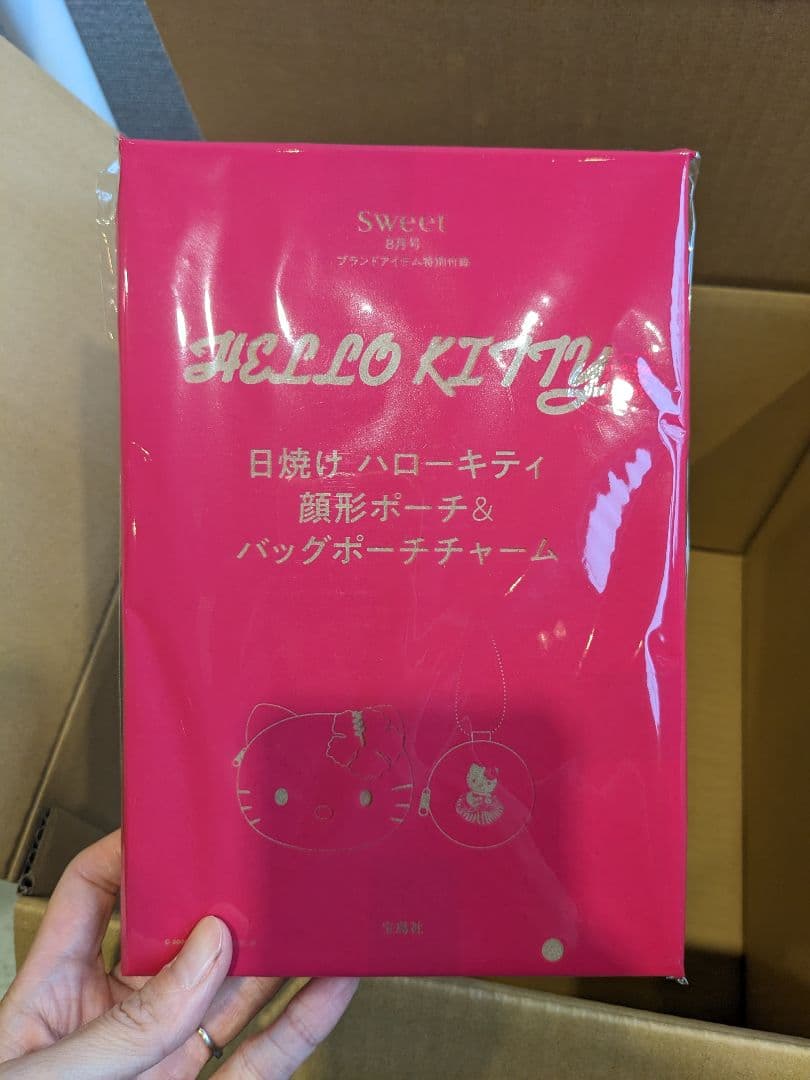 【未開封】付録18点セット　ハローキティ　InRed　Sweet　LEE