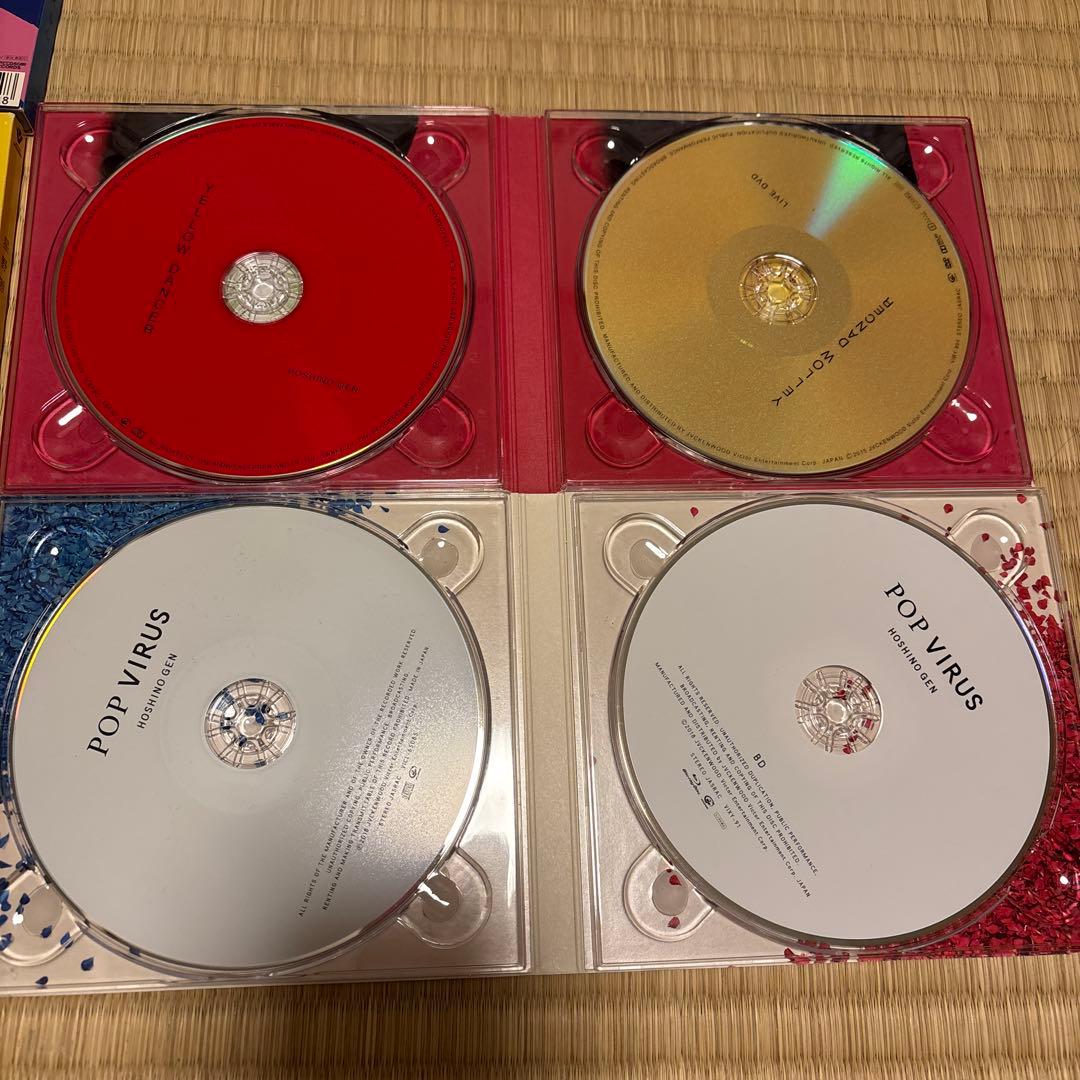 星野源CD5枚とDVD11枚セット(3月26日まで)