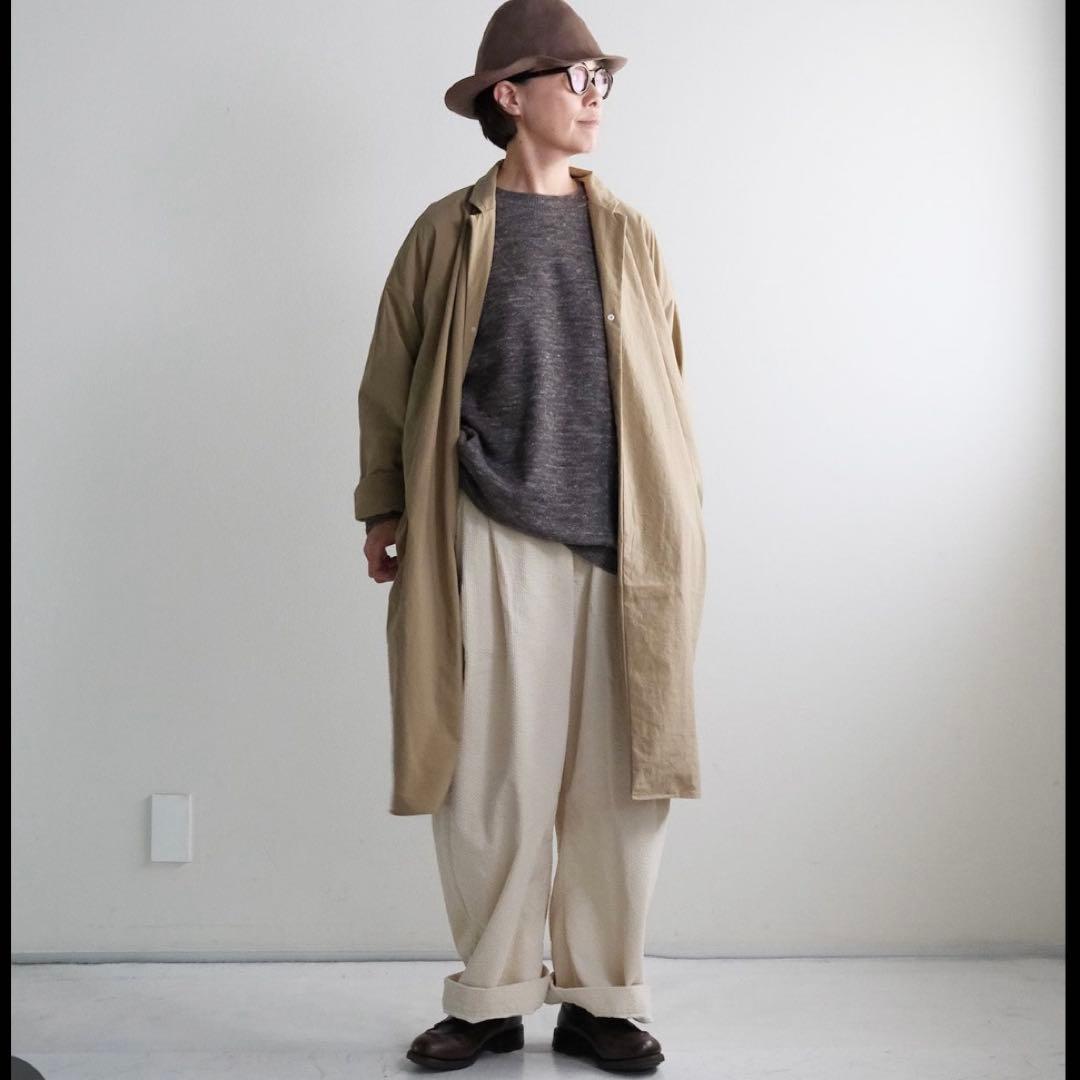 MUYA リバリーコートテーラードカラー