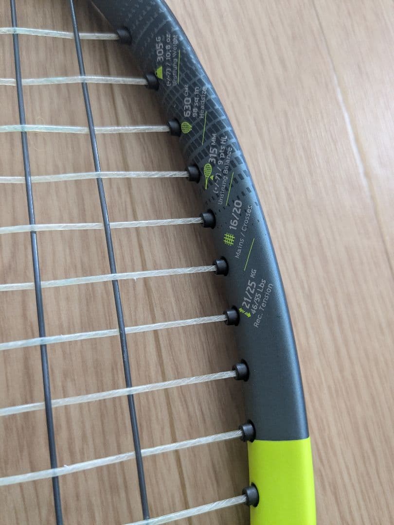 【ほぼ未使用】Babolat PureAero98 2026G2ピュアアエロ98