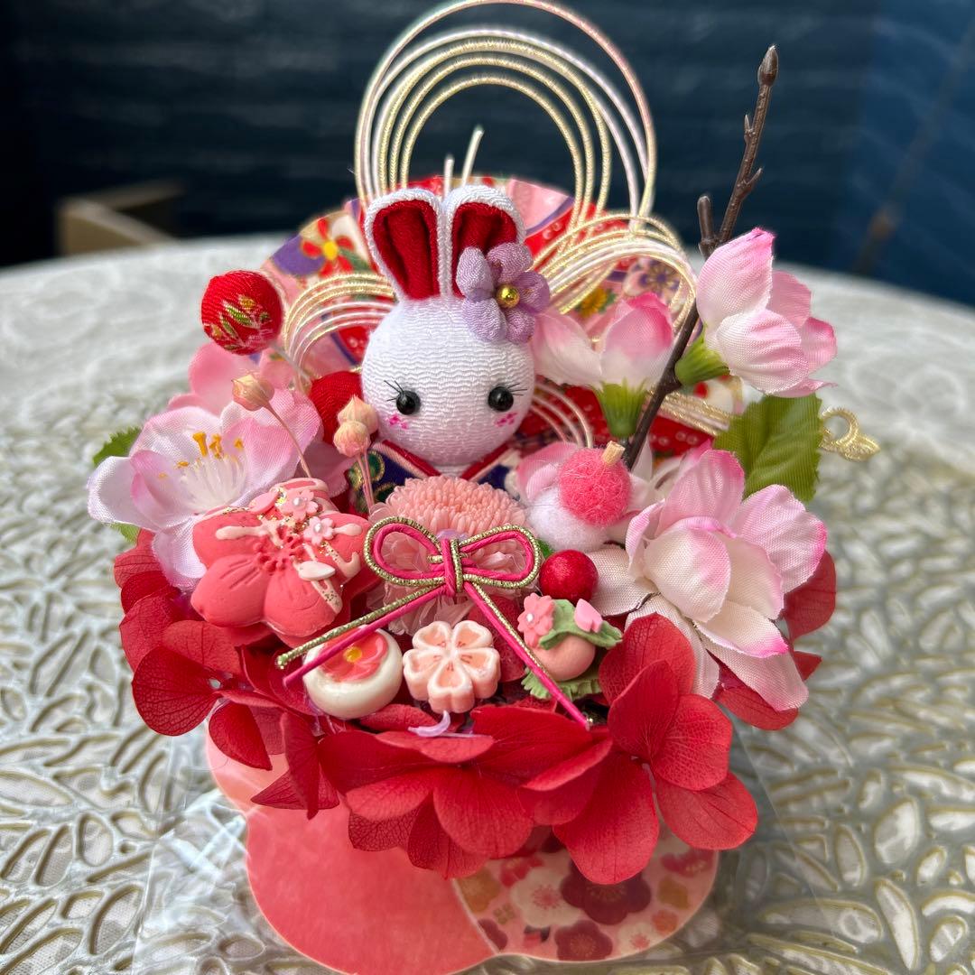 ROSE❣️春アレンジ❣️さくら、マカロン、和菓子❣️