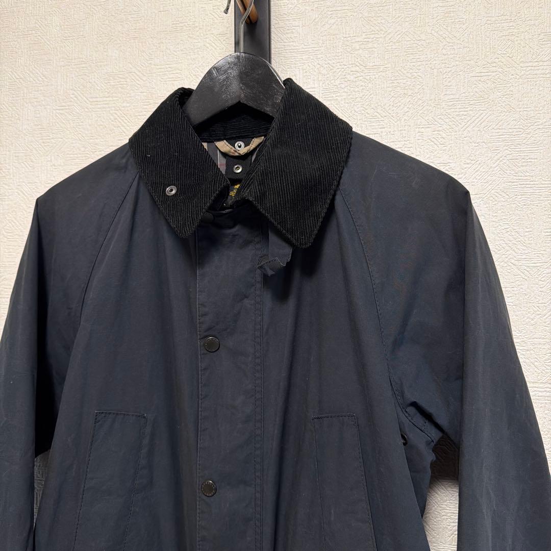 レ*バ様 美品　バブアー barbour ビデイル　SL 36 ネイビー　3ワラ