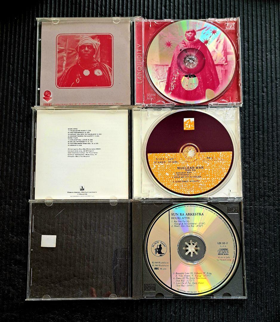 Sun Ra 　CD　12枚(2枚組含む)　と　ビデオ