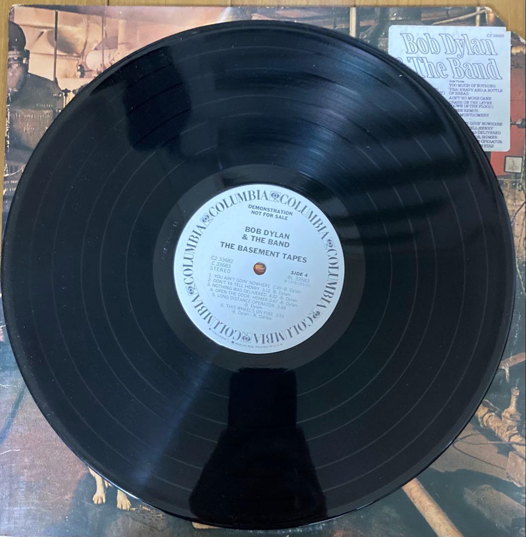 稀少USプロモ1st美盤BasementボブディランBobdylanレコード