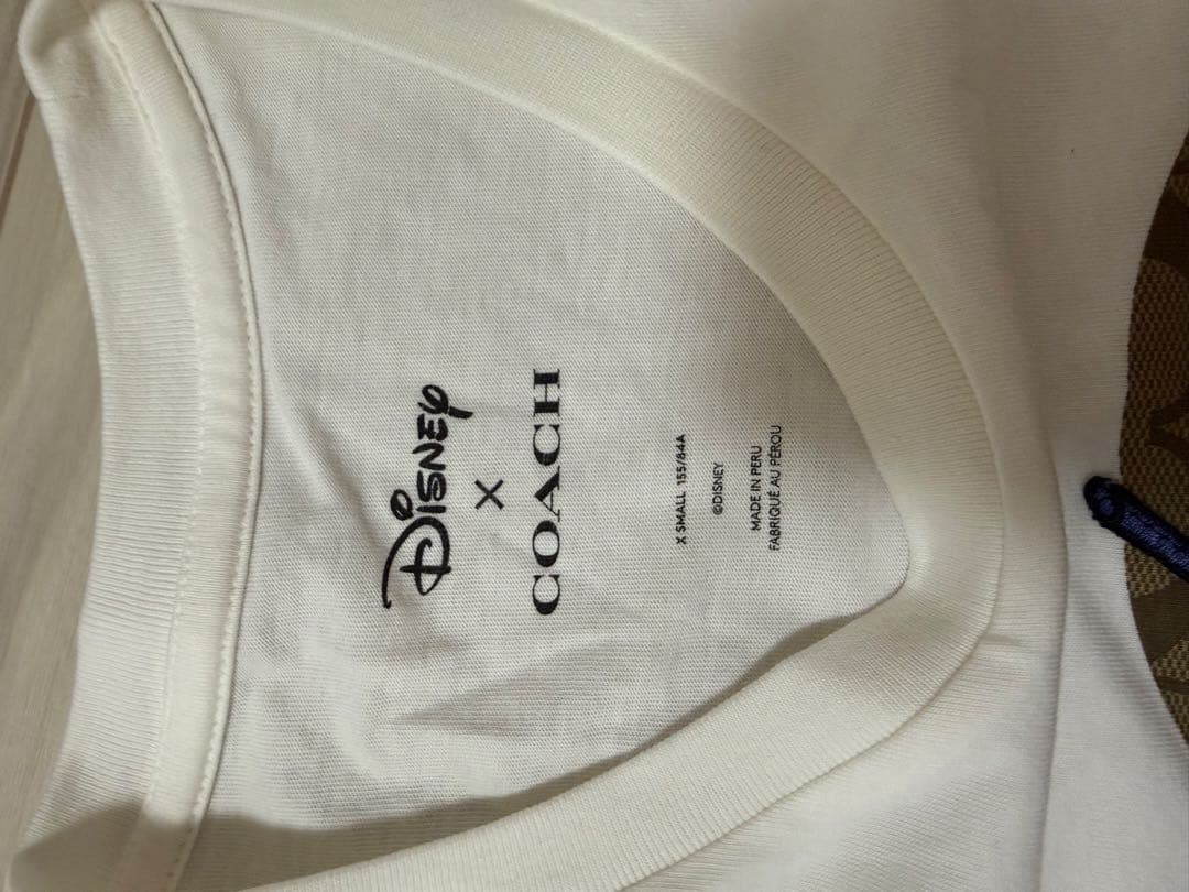 COACH×DISNEY 半袖コラボTシャツ　サイズXS