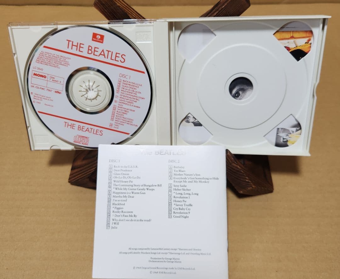 The BEATLES ホワイトアルバム CD