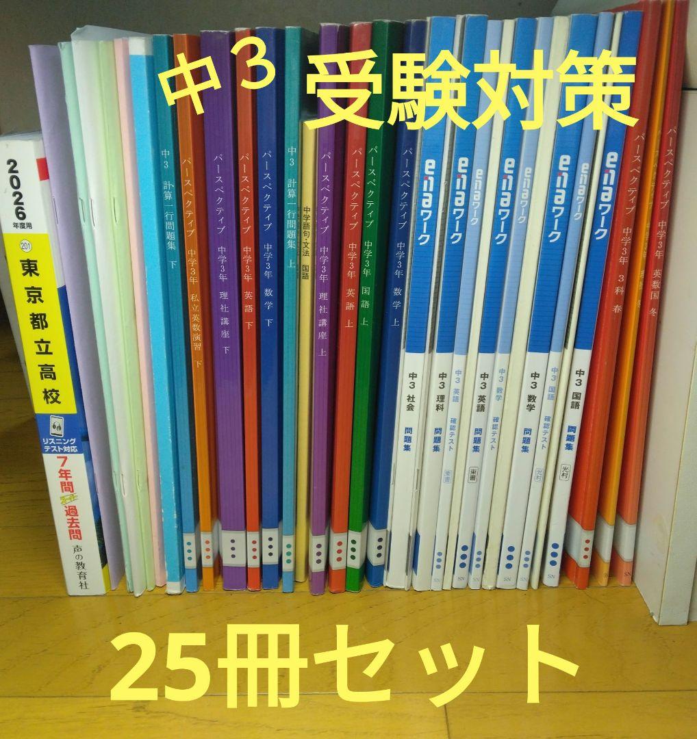 【⭐計25冊⭐】ena中3 パースペクティブ ワーク