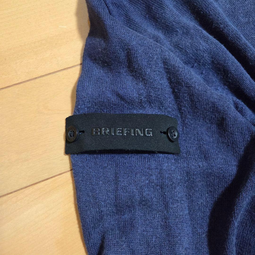 t*w様 BRIEFING セーター カシミヤ混 長袖クルーネックニット