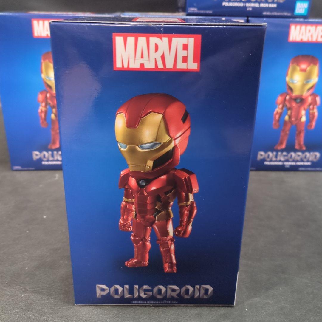 MARVEL　マーベル　アイアンマン　POLIGOROID　フィギュア　５個