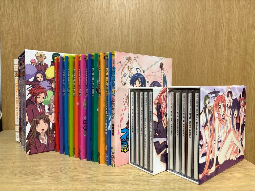 魔法先生ネギま！　アニメ1期・2期・2期・各OVA・劇場版　DVD全巻フルセット