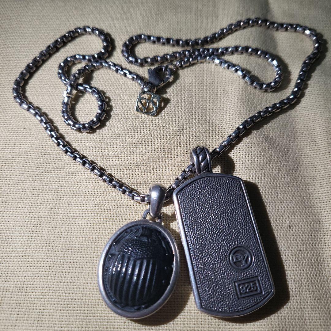 David Yurman デヴィッドヤーマン SILVA K14 ネックレス
