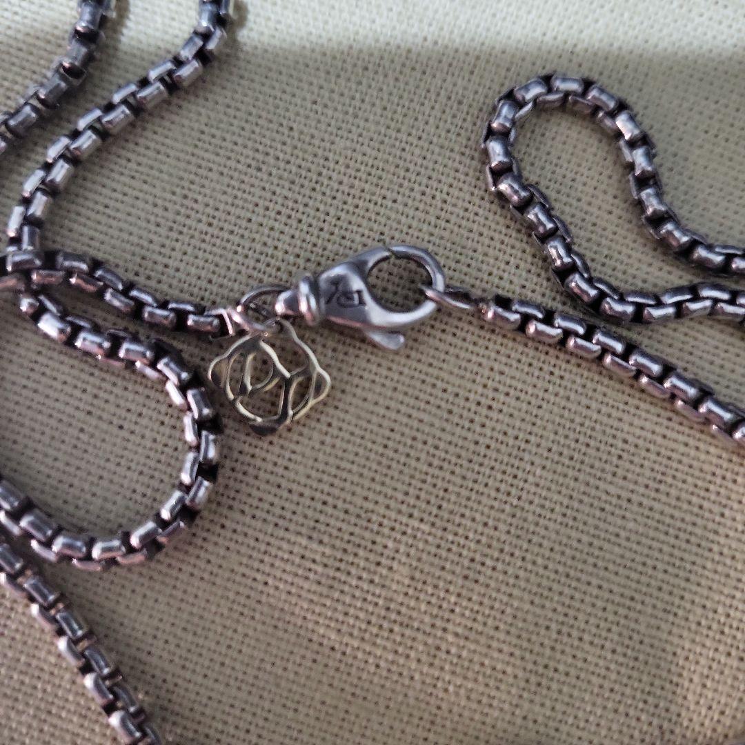 David Yurman デヴィッドヤーマン SILVA K14 ネックレス