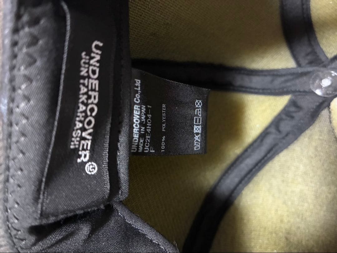 undercover キャップ