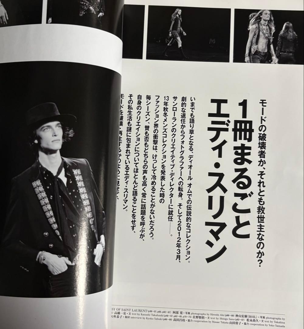 別冊付き‼️ Pen HEDI SLIMANE PERFECT
