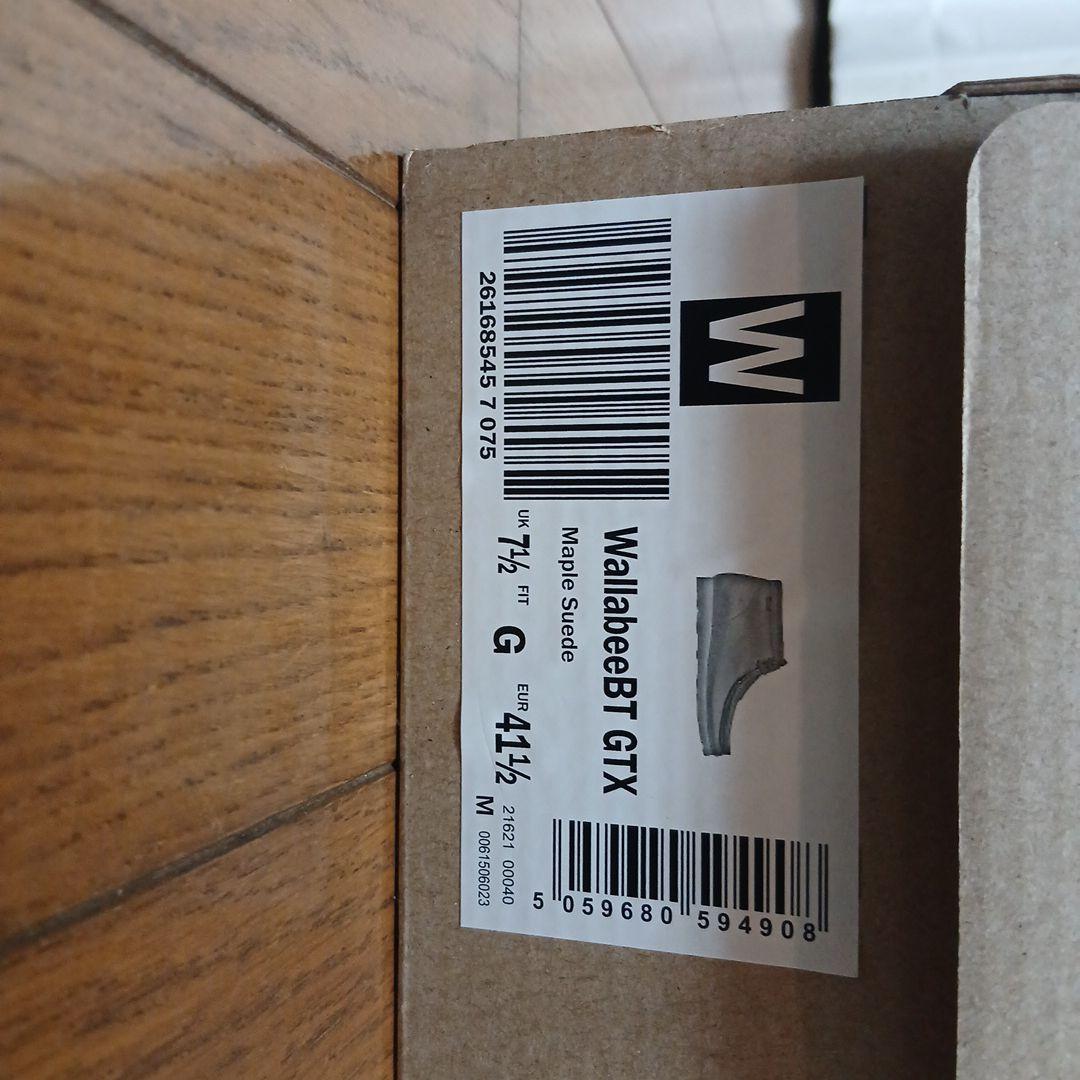 Wallabee BT GTX ワラビー　メープルスエード 25.5cm