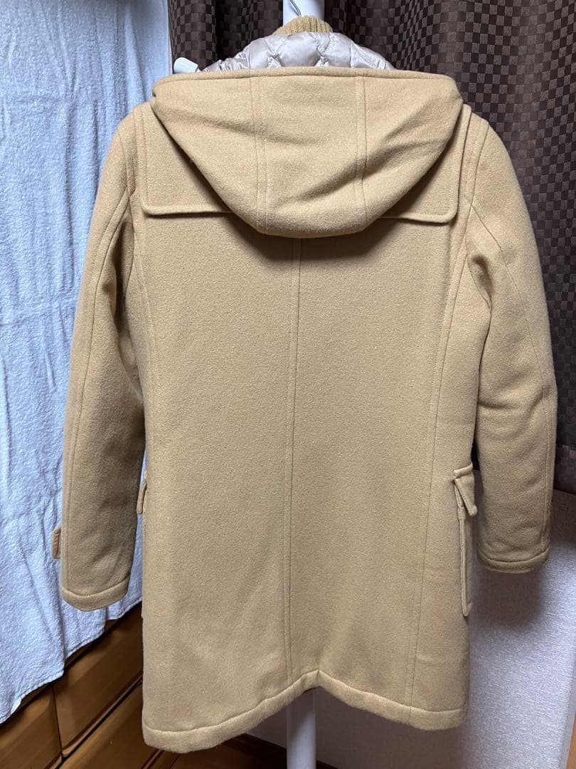 「美品」ナノユニバース 西川ダウン ダッフルコート キャメル　Mサイズ
