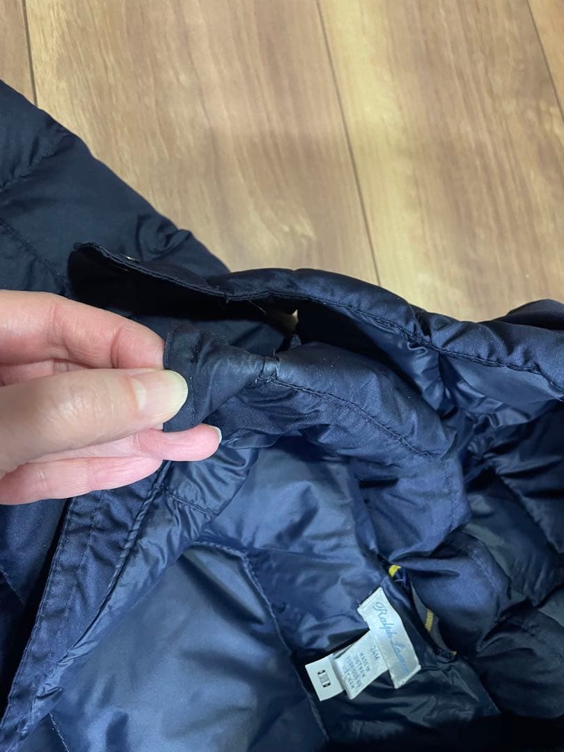 Polo Ralph Lauren ネイビー ダウンコート 24M