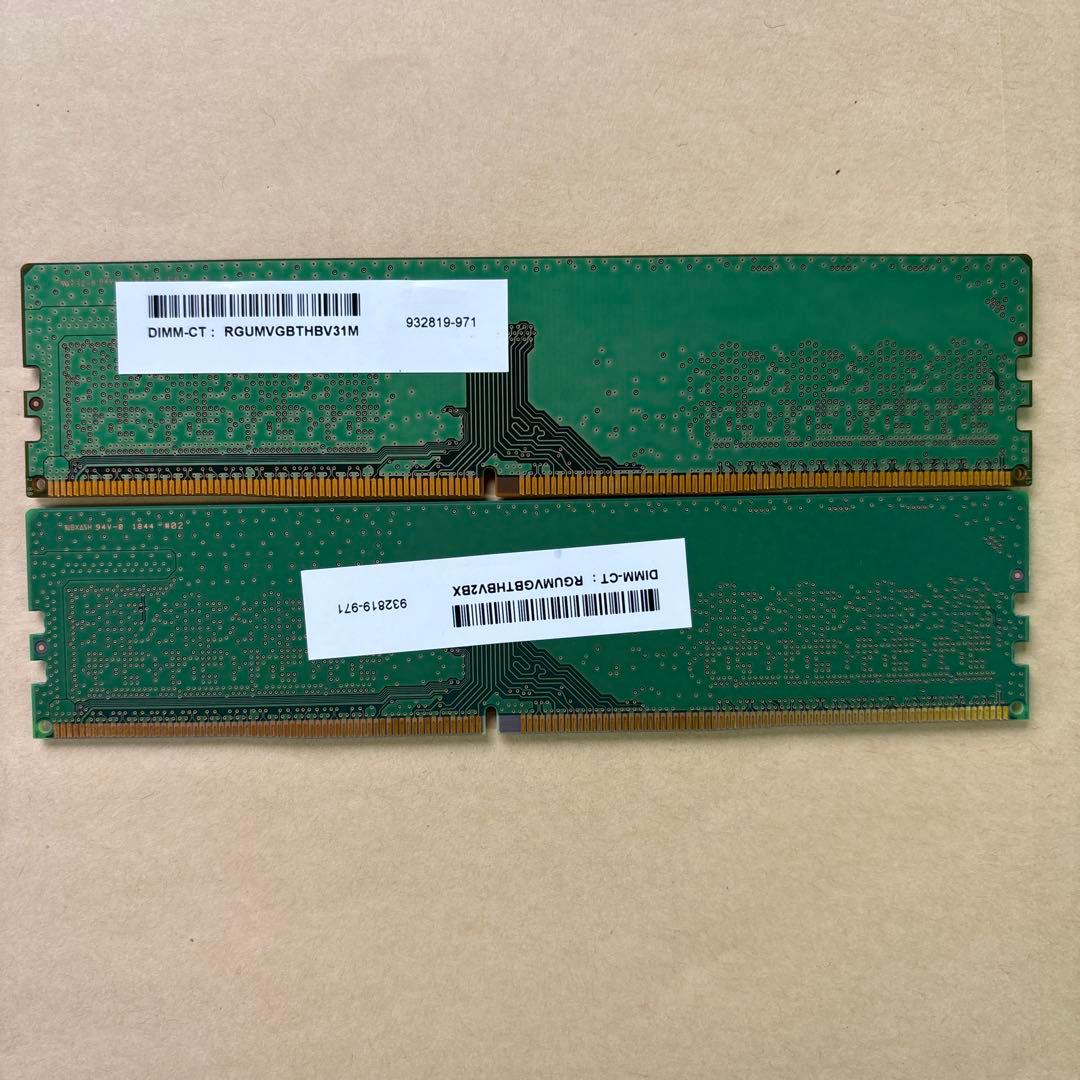 Samsung メモリ 8GB 2枚セット