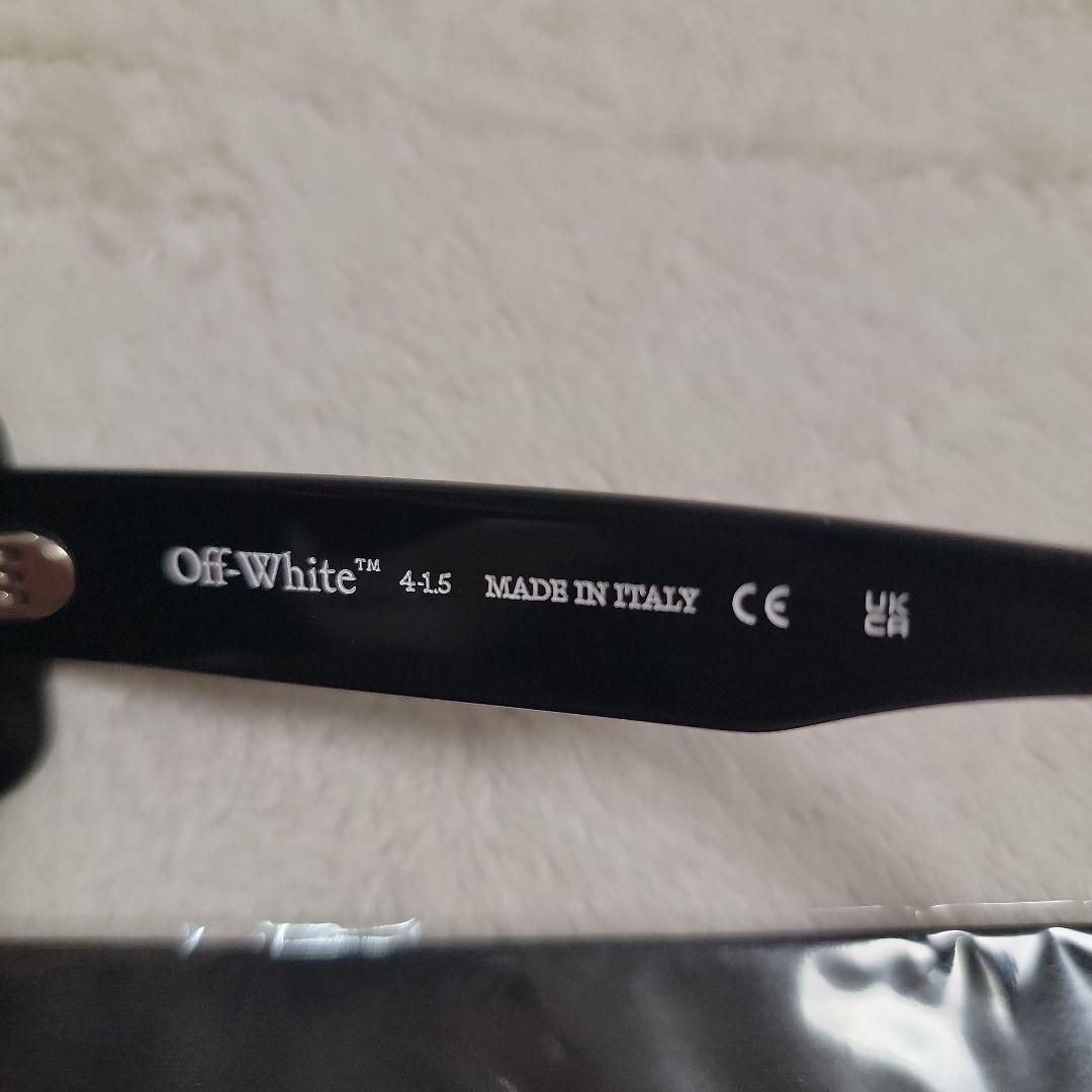 篠塚辰樹着用　Off-White ブラック サングラス