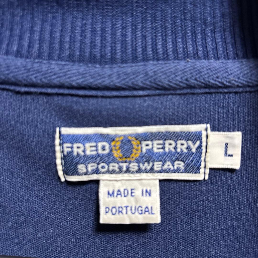 フ*ル様 海外品　FRED PERRY ネイビー ジャージ L