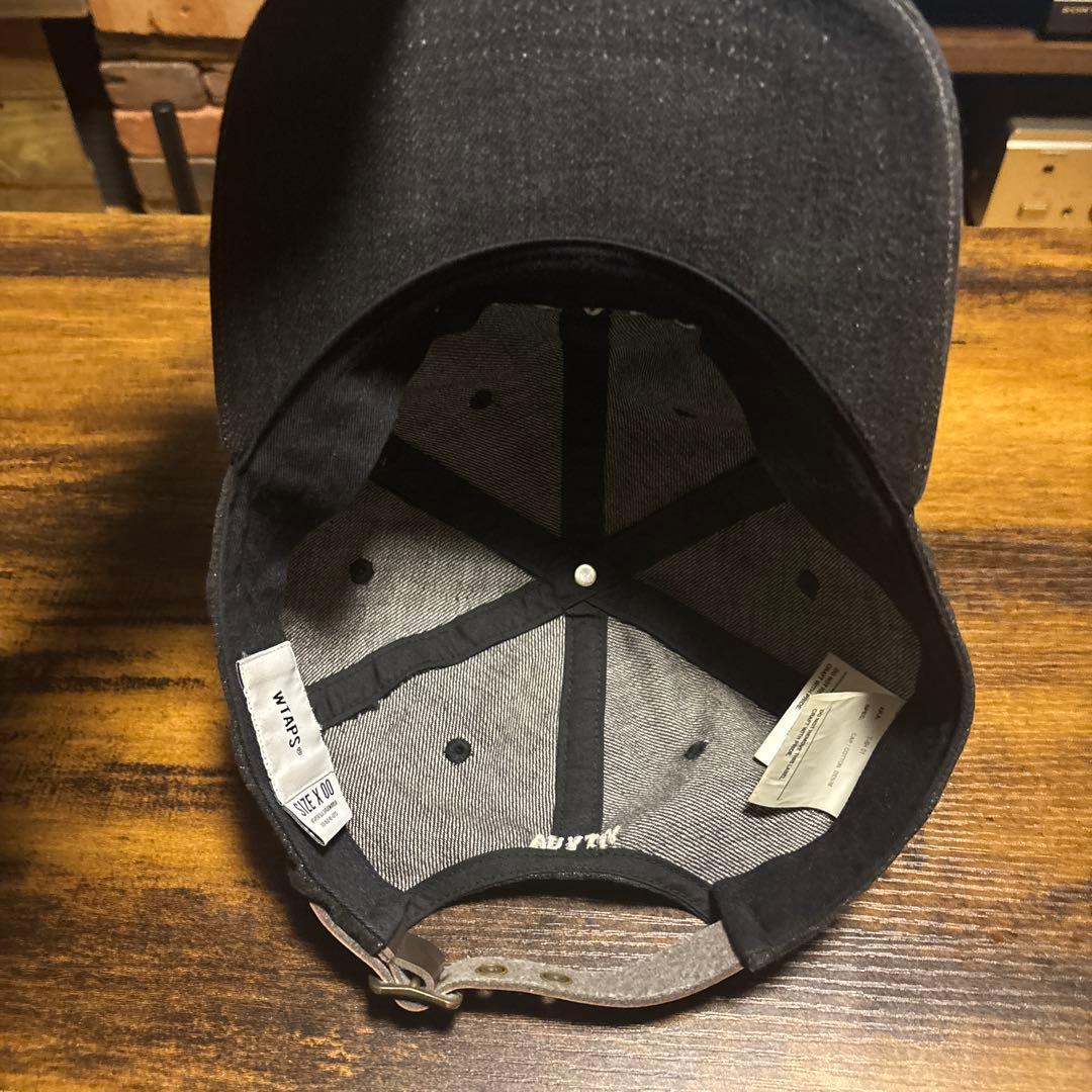 wtaps デニムキャップ　BLK