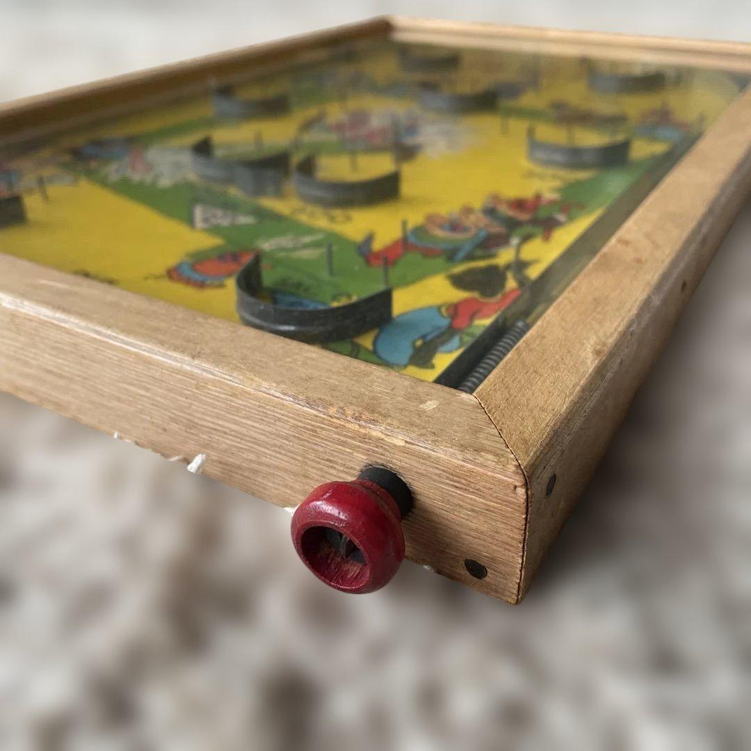 1930s-1940s　US　ヴィンテージ　ピンボールゲーム　レトロ　おもちゃ