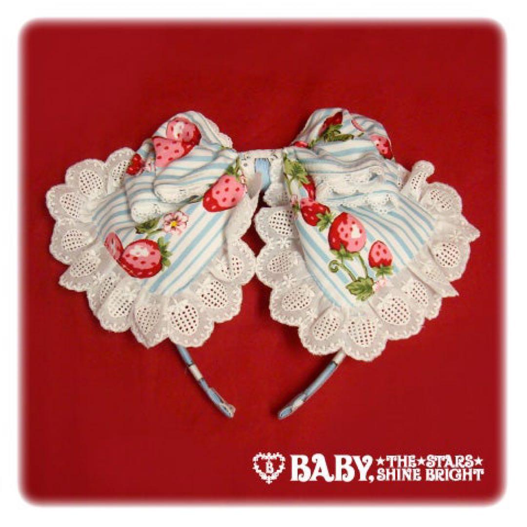 BABY Chained berry ジャンパースカート カチューシャ