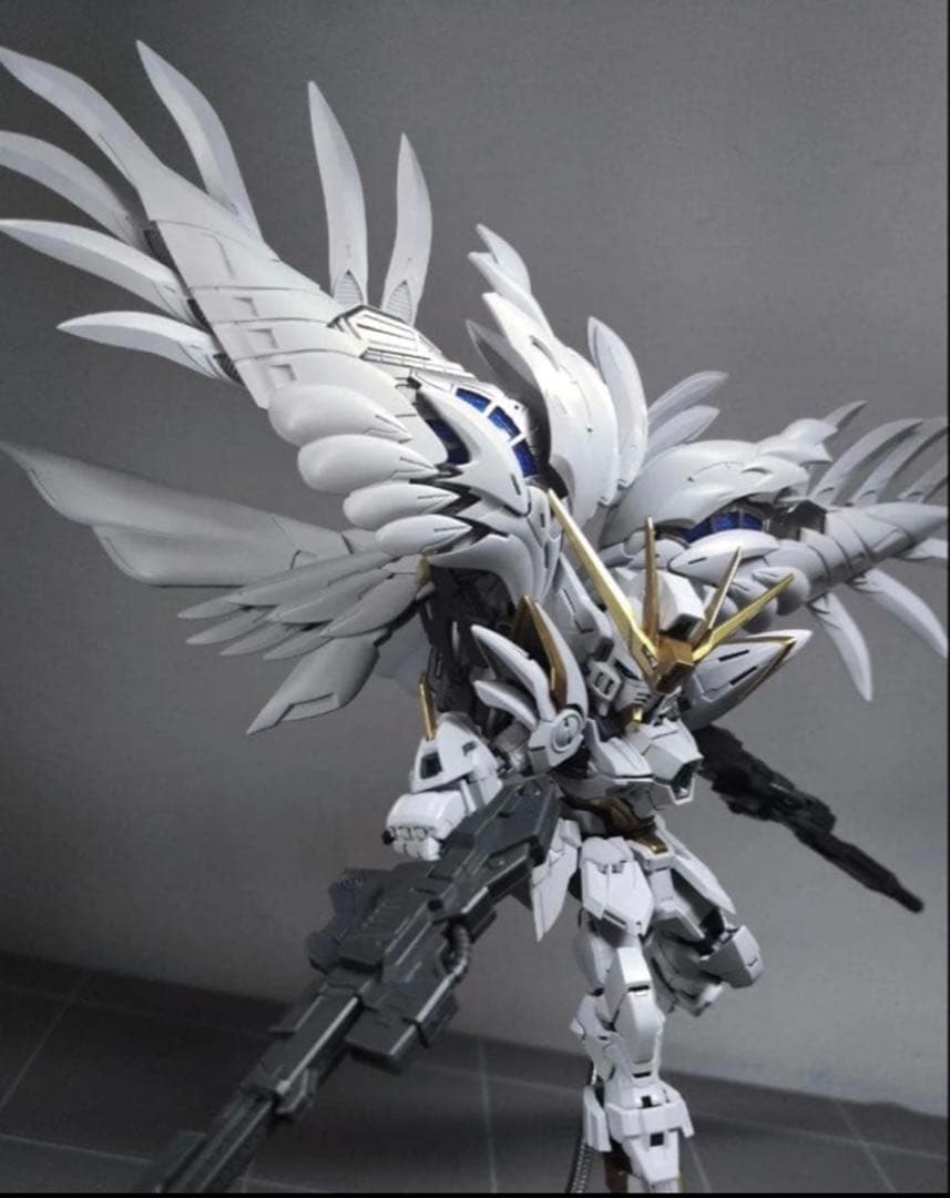 MGSD ウイングガンダムゼロew　スノーホワイト　プレリュード 海外