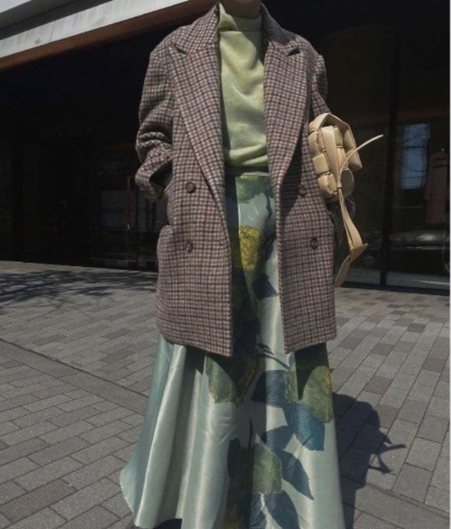 【専用】Ameri ELLIE ASYMMETRY PLEATS SKIRT