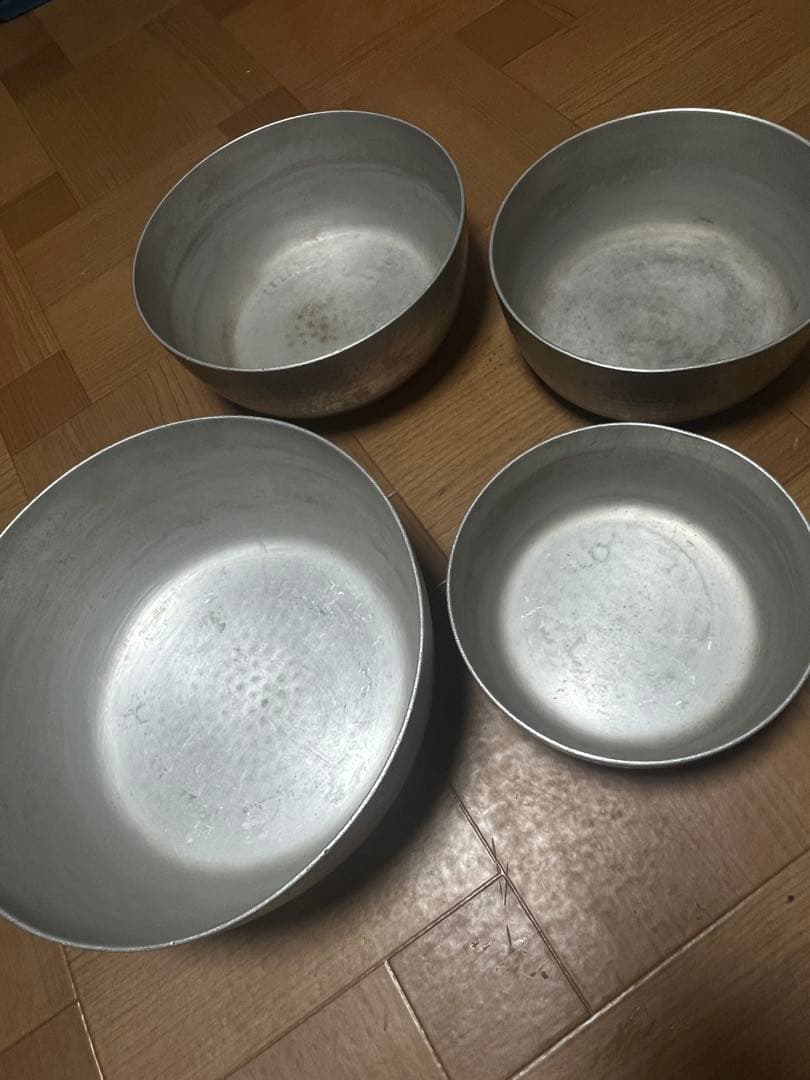 AKAO打ち出し鍋 ヤットコ鍋4点〜30cm