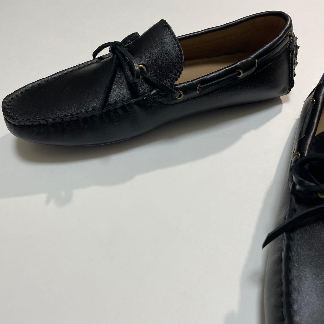ムッシュニコル レザー ドライビングシューズ ローファー 靴 26.5cm