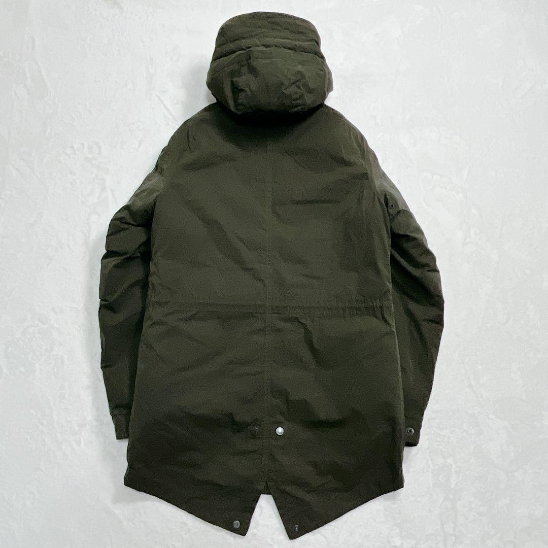 『スコッチ＆ソーダ』PARKA モッズコート 中綿 ダブルジップ ワイヤー