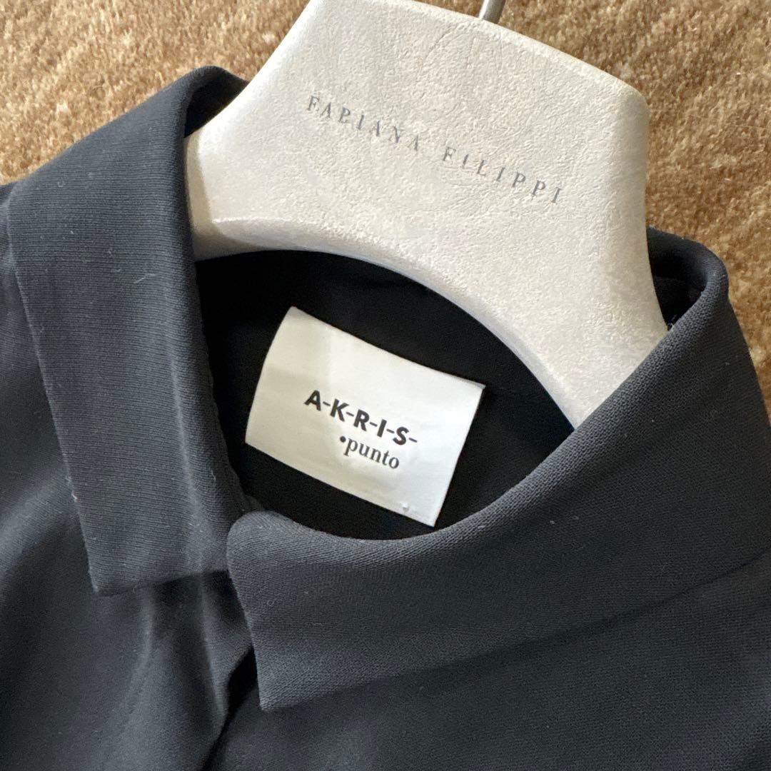 専用 アクリス AKRIS punto ブラック ワンピース