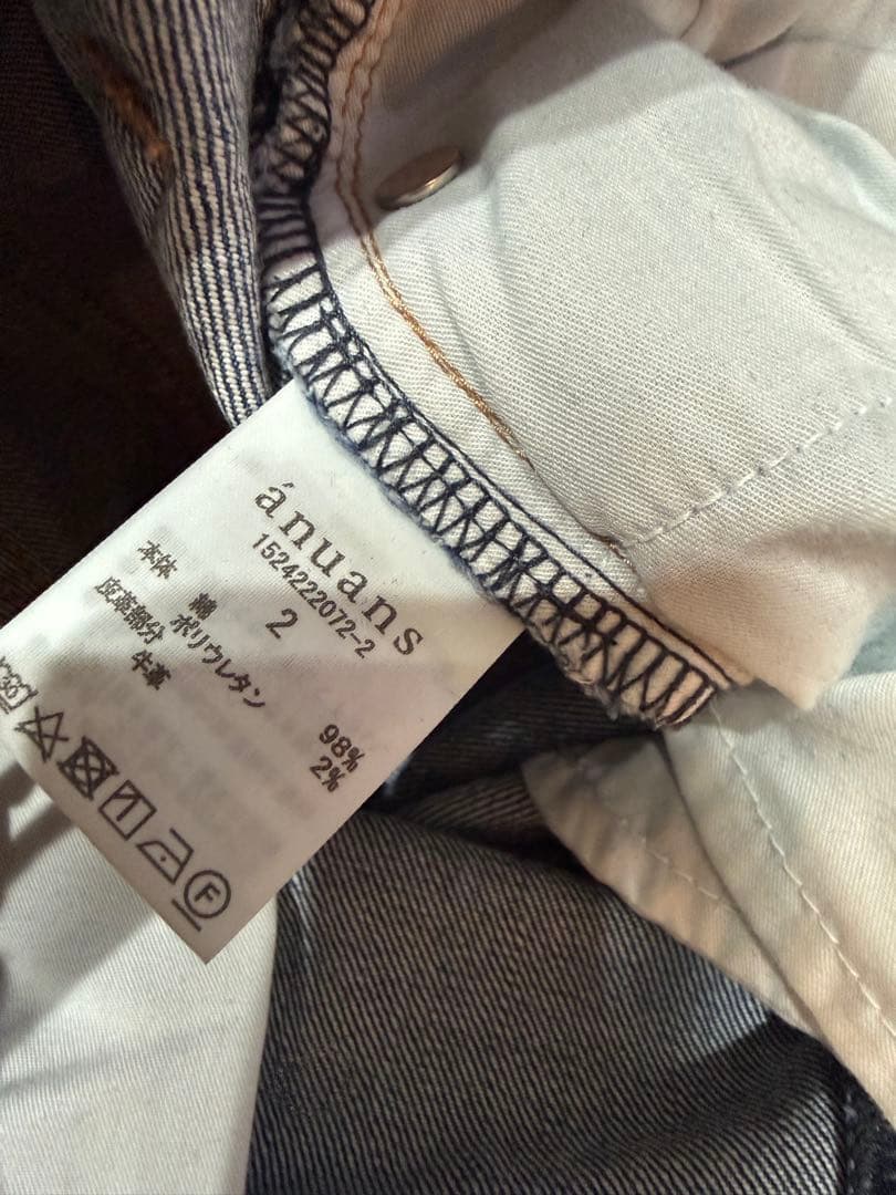 anuans アニュアンス Boysfitdenim デニム ボトムス