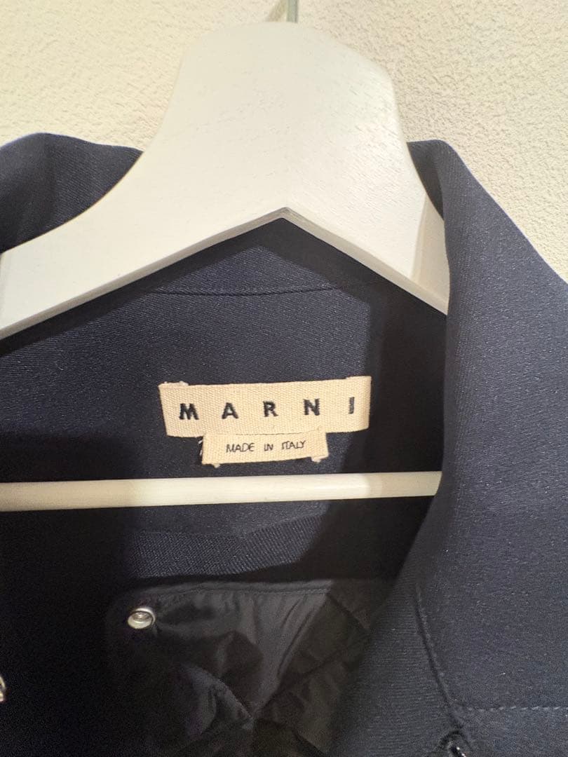 v*i様 MARNIマルニ　ネイビーブルゾン 50size L〜XL