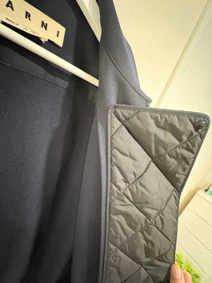v*i様 MARNIマルニ　ネイビーブルゾン 50size L〜XL