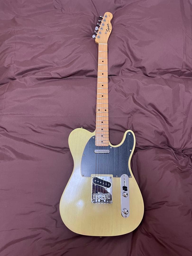 【調整済】スクワイア　テレキャスター　fender エレキギター　カスタム