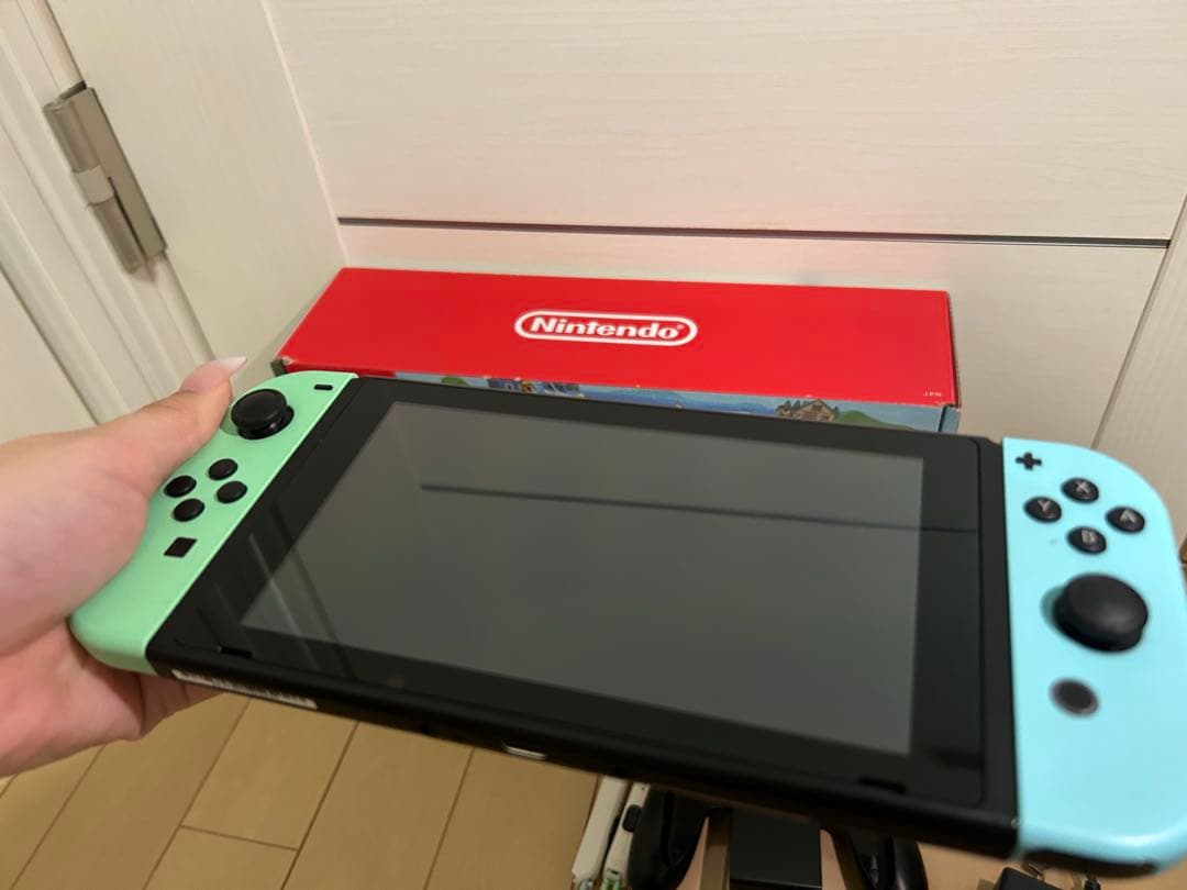 Nintendo Switch あつまれどうぶつの森セット 本体 箱あり