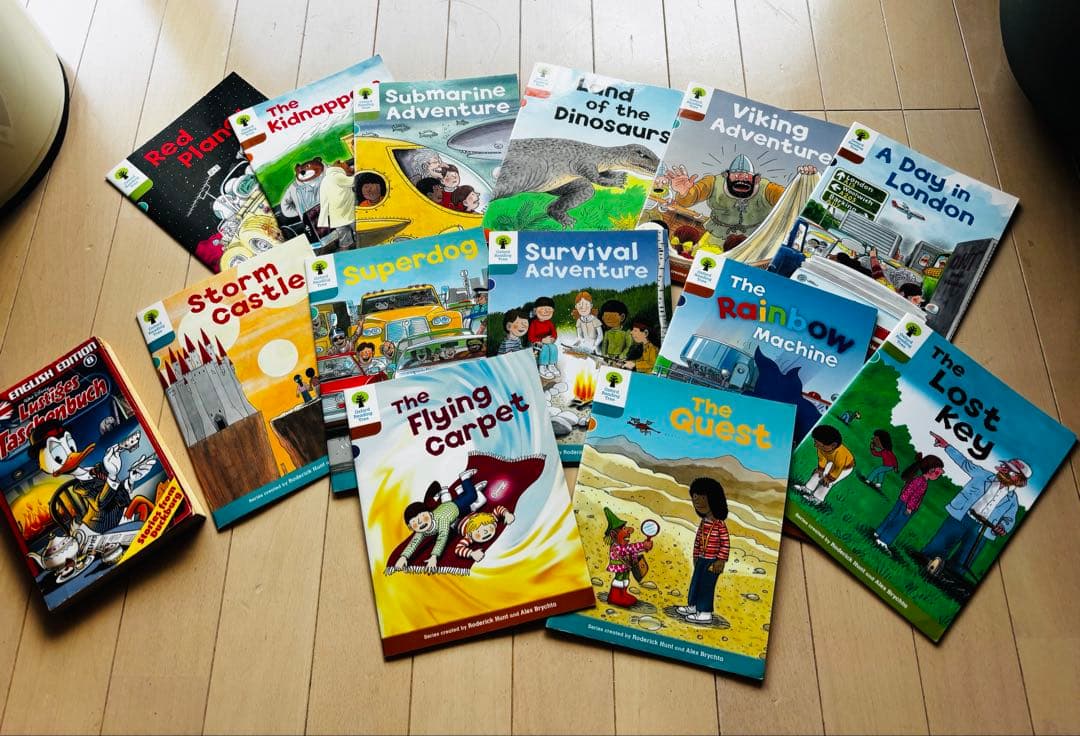 【ORT】お子様の英語学習に！大人気シリーズおまけつき25冊セット