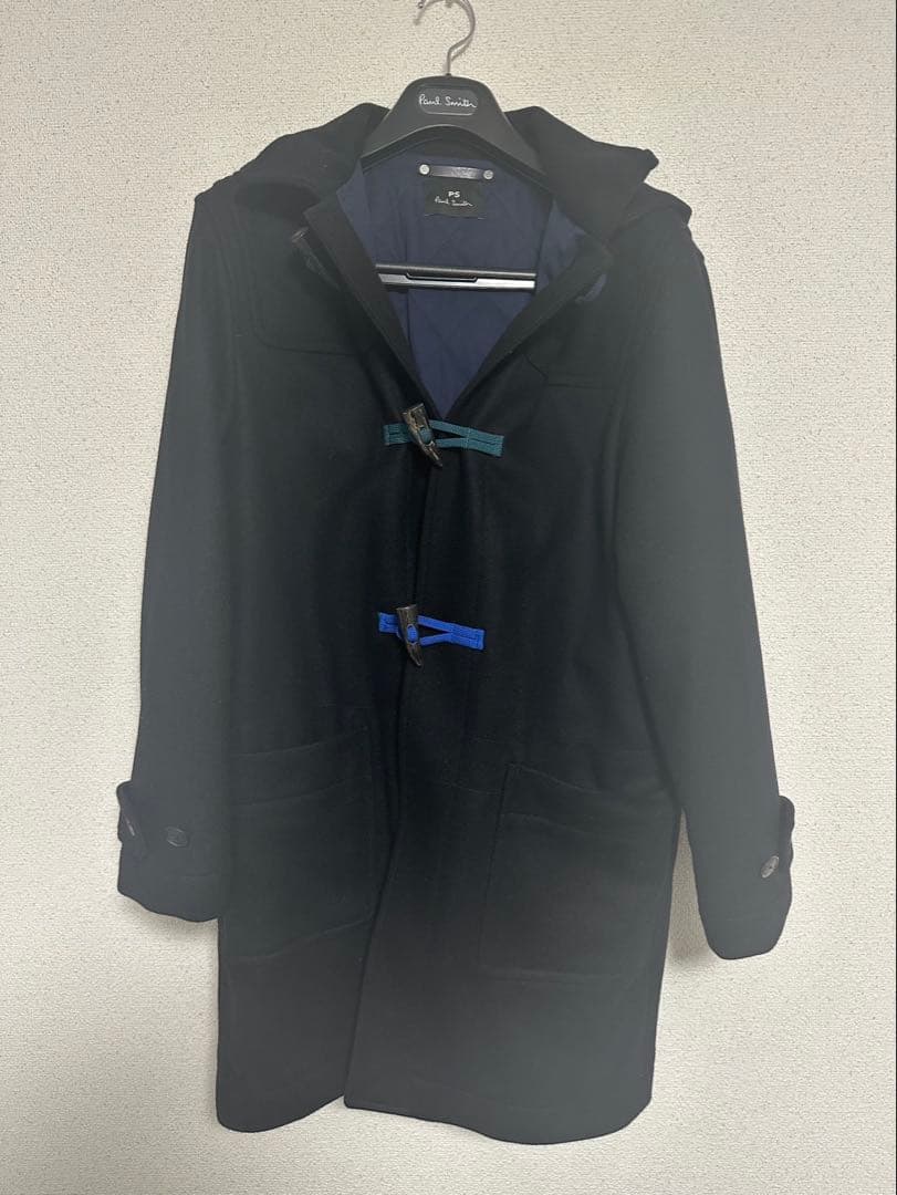 Paul Smith ポールスミス　メンズダッフルコート 黒